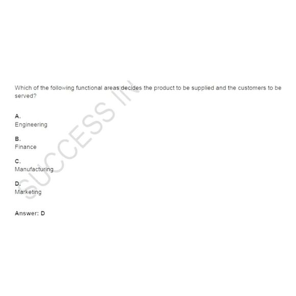 Printout CPIM-BSP Basics of Supply Chain Management Total Exam - Picture 5 of 6